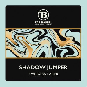 Tar Barrel - Shadow Jumper 4.9% ABV Dark Lager
