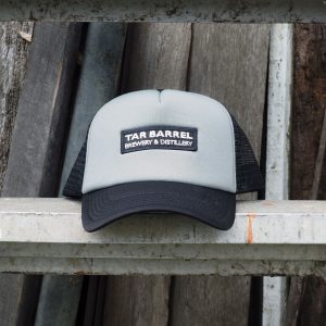 Tar Barrel Grey and Black Trucker Hat