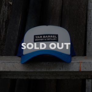 Tar Barrel Royal Blue and White Trucker Hat