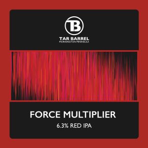 Force Multiplier 6.3% RED IPA Beer Decal