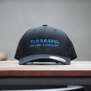Tar Barrel Black and Blue Trucker Hat