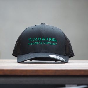 Tar Barrel Black and Green Trucker Hat