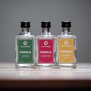 Tar Barrel mini vodkas 3 pack