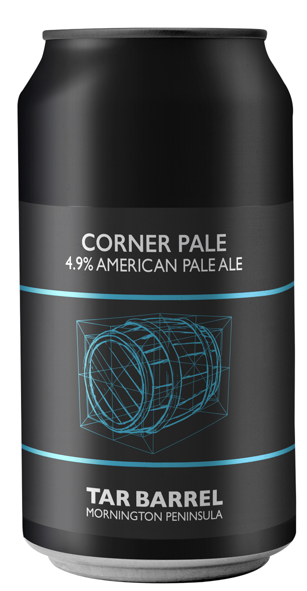 Tar Barrel Corner Pale American Pale Ale can